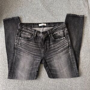 Moussy Vintage Women’s Faded Black Gray Prichard Skinny Jeans, size 26